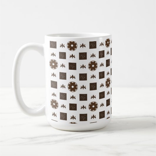 Klassisches Prüfmuster Kaffeetasse (Links)