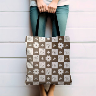 Klassisches Prüfmuster Tasche