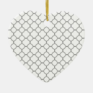 Klassisches Quatrefolienmuster Keramik Ornament