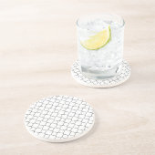 Klassisches Quatrefolienmuster Untersetzer (Seite)