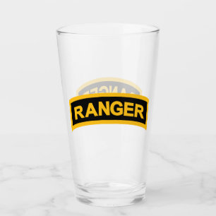Klassisches Ranger Tab-Bier-Glas Glas