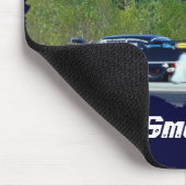 Klassisches Raucher-Doorslammer-Rennwagen Mousepad (Ecke)
