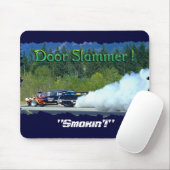 Klassisches Raucher-Doorslammer-Rennwagen Mousepad (Mit Mouse)