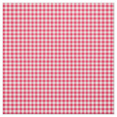 Klassisches Red Gingham Country Pattern Stoff (Muster)