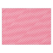 Klassisches Red Gingham Country Pattern Tischdecke (Vorderseite (Horizontal))