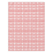 Klassisches Ren Weihnachten. Muster Tischdecke (Vorderseite)