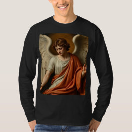 Klassisches Renaissance-Engel Herren Langarm T-Shi T-Shirt