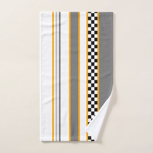 Klassisches Rennen Badhandtuch Set (Handtuch)