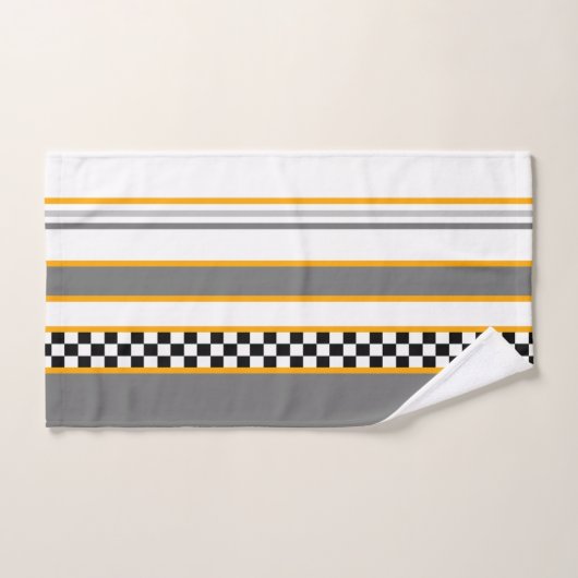 Klassisches Rennen Badhandtuch Set (Handtuch)