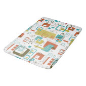 Klassisches Retro Badematte (Schrägansicht)