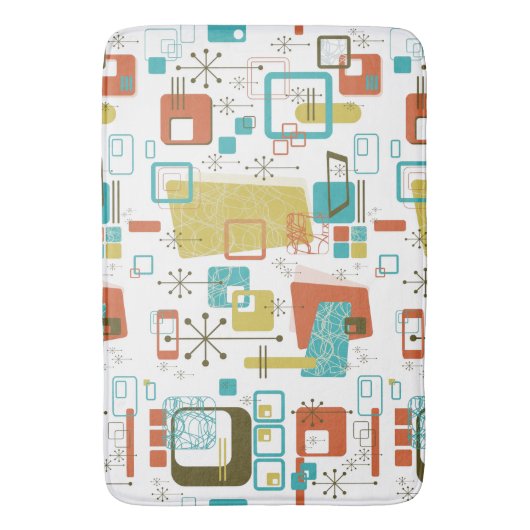 Klassisches Retro Badematte (Vorderseite Vertikal)