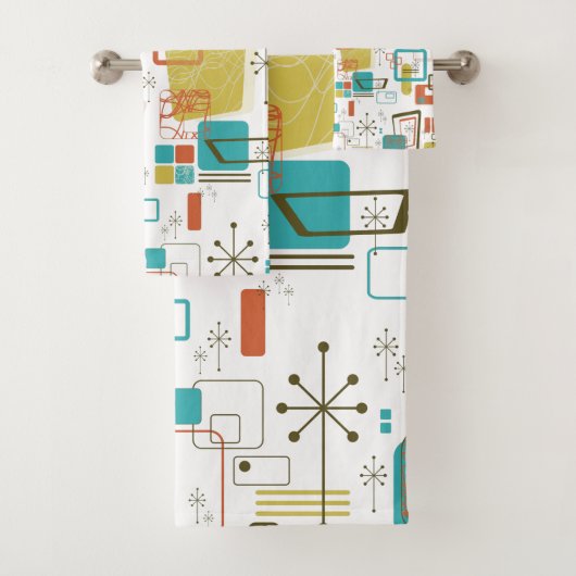 Klassisches Retro Badhandtuch Set (Insitu)