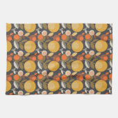 Klassisches Retro Blumenmuster Geschirrtuch (Horizontal)