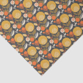 Klassisches Retro Blumenmuster Seidenpapier (Ausschnitt)