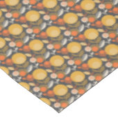 Klassisches Retro Blumenmuster Tischdecke (Schrägansicht)