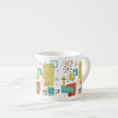 Klassisches Retro Espressotasse (Vorderseite Rechts)