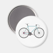 Klassisches Retro-Fahrrad Magnet (Vorderseite/Rückseite)