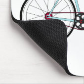 Klassisches Retro Fahrrad Mousepad (Ecke)