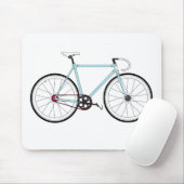 Klassisches Retro Fahrrad Mousepad (Mit Mouse)
