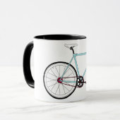 Klassisches Retro Fahrrad Tasse (Vorderseite Links)