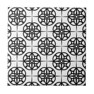 Klassisches Retro-Feeling geometrisches Muster Fliese