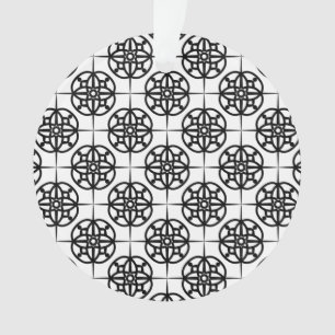 Klassisches Retro-Feeling geometrisches Muster Ornament
