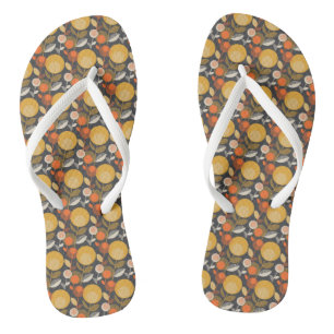Klassisches Retro-Muster Badesandalen