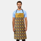 Klassisches Retro-Muster Schürze (Getragen)