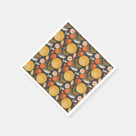 Klassisches Retro-Muster Serviette (Ecke)