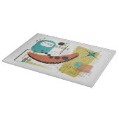 Klassisches Retro-Redux-Schneidboard Schneidebrett (Ecke)