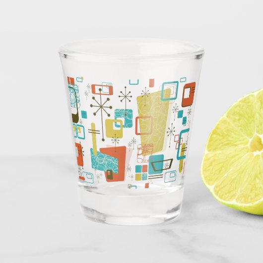 Klassisches Retro Schnapsglas (Vorderseite)