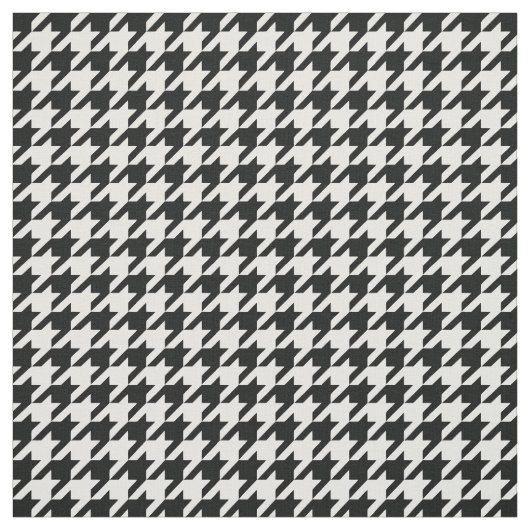 KLASSISCHES RETRO SCHWARZES U. WEISSES STOFF (Muster)
