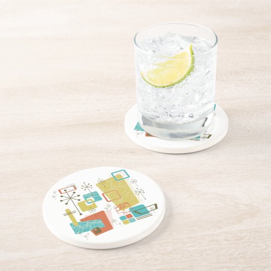 Klassisches Retro Untersetzer (Seite)