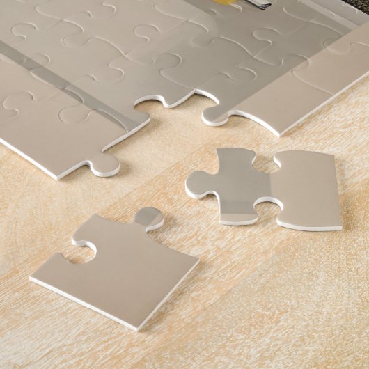 Klassisches Retro-Vintage-Poster Puzzle (Seite)