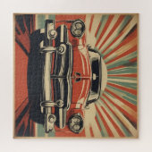 Klassisches Retro-Vintage-Poster Puzzle (Horizontal)