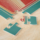 Klassisches Retro-Vintage-Poster Puzzle (Seite)