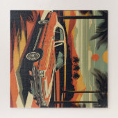 Klassisches Retro-Vintage-Poster Puzzle (Horizontal)