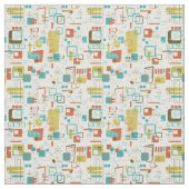 Klassisches Retro Weiß Stoff (Muster)