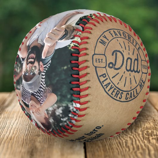 Klassisches Retro zum Vater aus Kinderspass Baseball