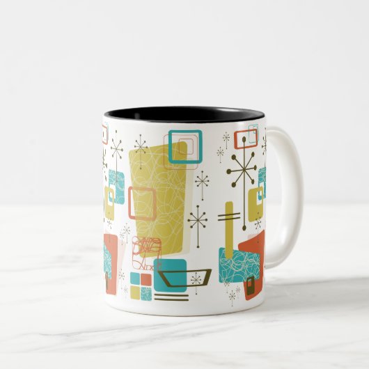 Klassisches Retro Zweifarbige Tasse (VorderseiteRechts)