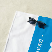 Klassisches Retroauto| Eigene Markenbezeichnung Strandtuch (Beispiel)