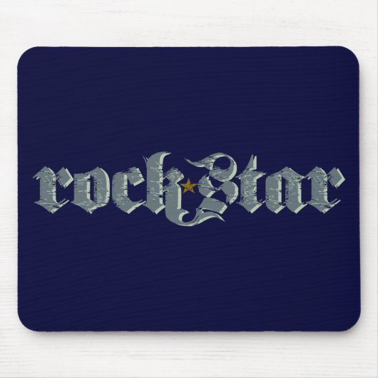 Klassisches Rockstar Mousepad (Vorne)