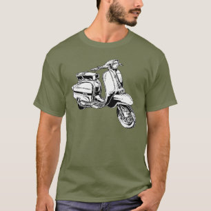 Klassisches Roller-T-Shirt T-Shirt