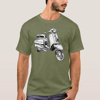 Klassisches Roller-T-Shirt T-Shirt