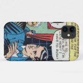 Klassisches Romantisches Comic der 50er Jahre Case-Mate iPhone Hülle (Rückseite (Horizontal))