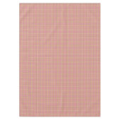 Klassisches rosa Karo Tischdecke (Vorderseite)