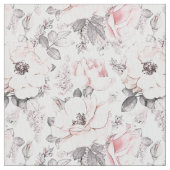 Klassisches rosa u. graues Muster Stoff (Nahaufnahme)