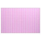 Klassisches rosa weißes Gingham-Karo-Muster Stoff (Yard (91,4 cm))
