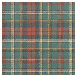 Klassisches Rot- und Grün-Schottisch-Tartan-Karo-M Stoff