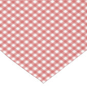 Klassisches Rot-Weiß-Gingham-Picnic-Party Tischdecke (Schrägansicht)